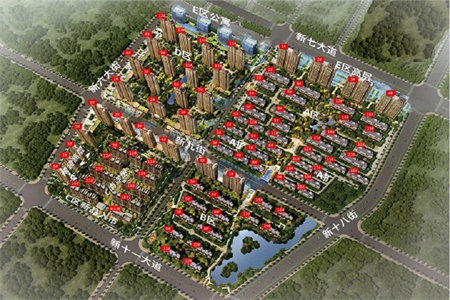 龙都丽都花园3室2厅1卫91万114m2出售